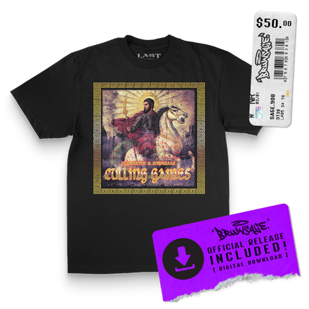 "CULLING GAMES" Heavyweight Tee Bundle [BLACK]