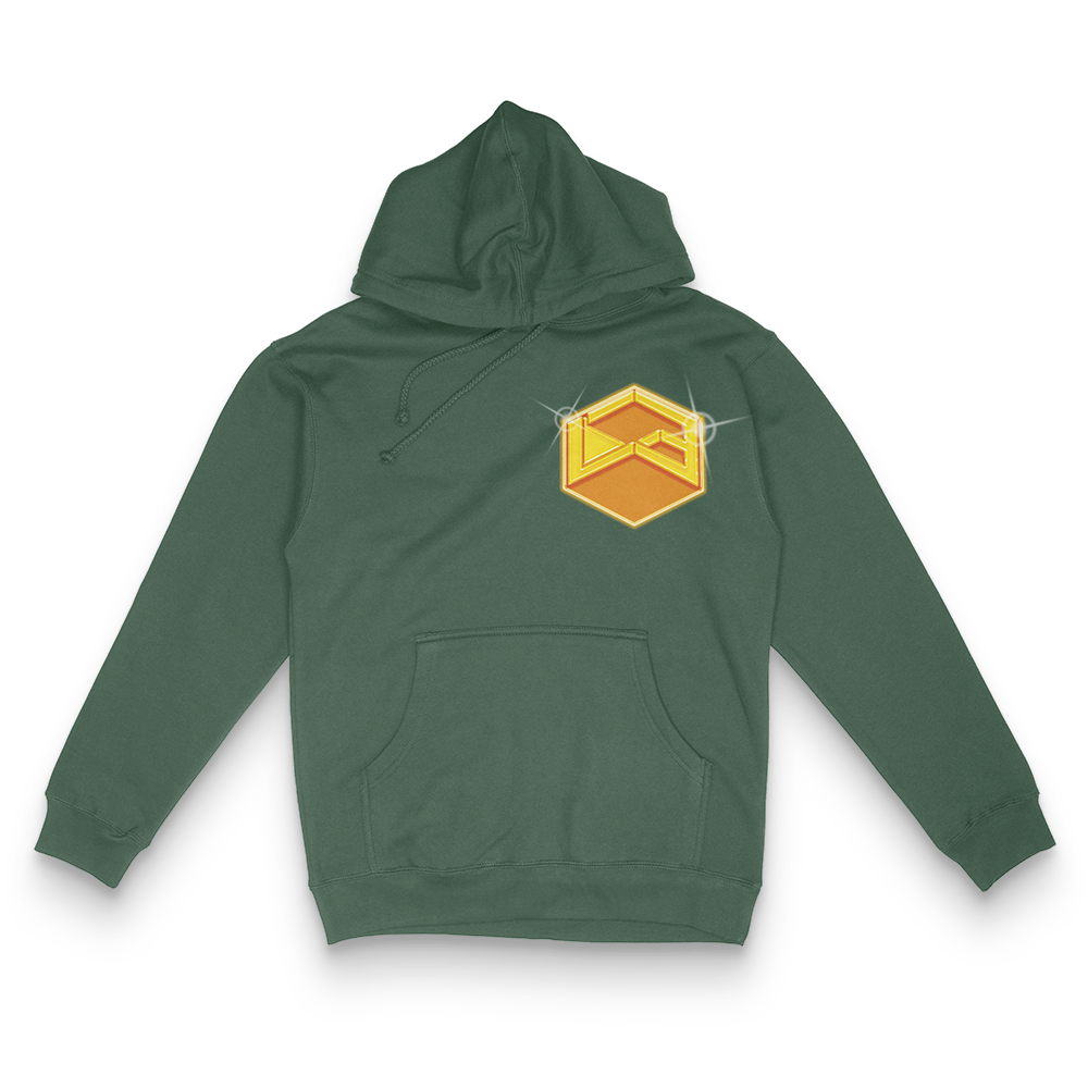 PRE-ORDER "CHROME" Heavyweight Pullover [FOREST GREEN]