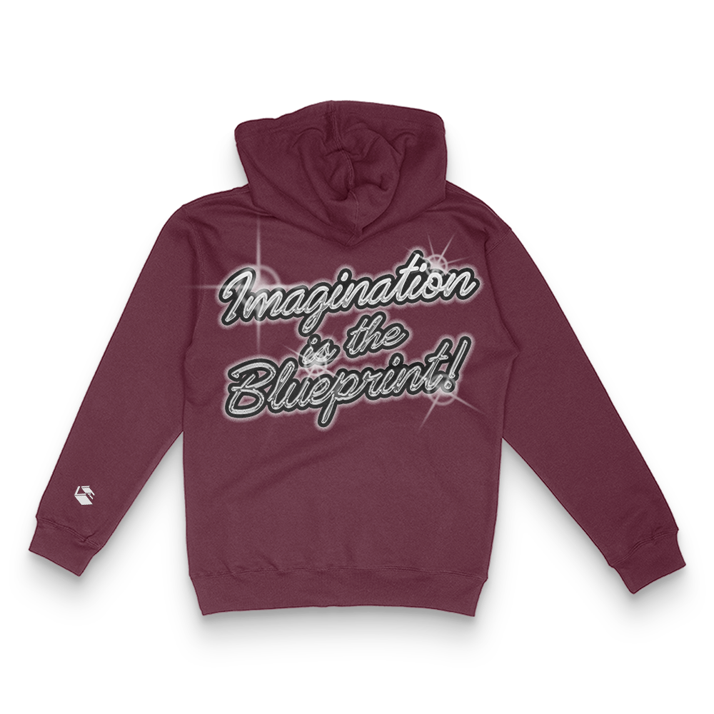 PRE-ORDER "CHROME" Heavyweight Pullover [MAROON]