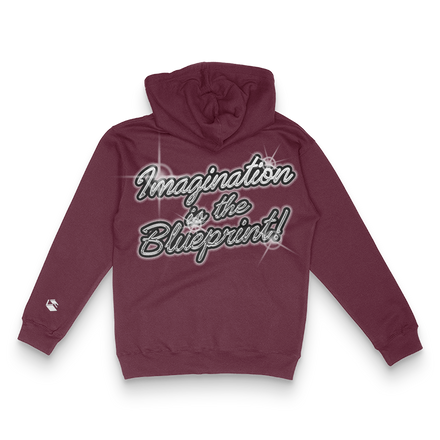 PRE-ORDER "CHROME" Heavyweight Pullover [MAROON]