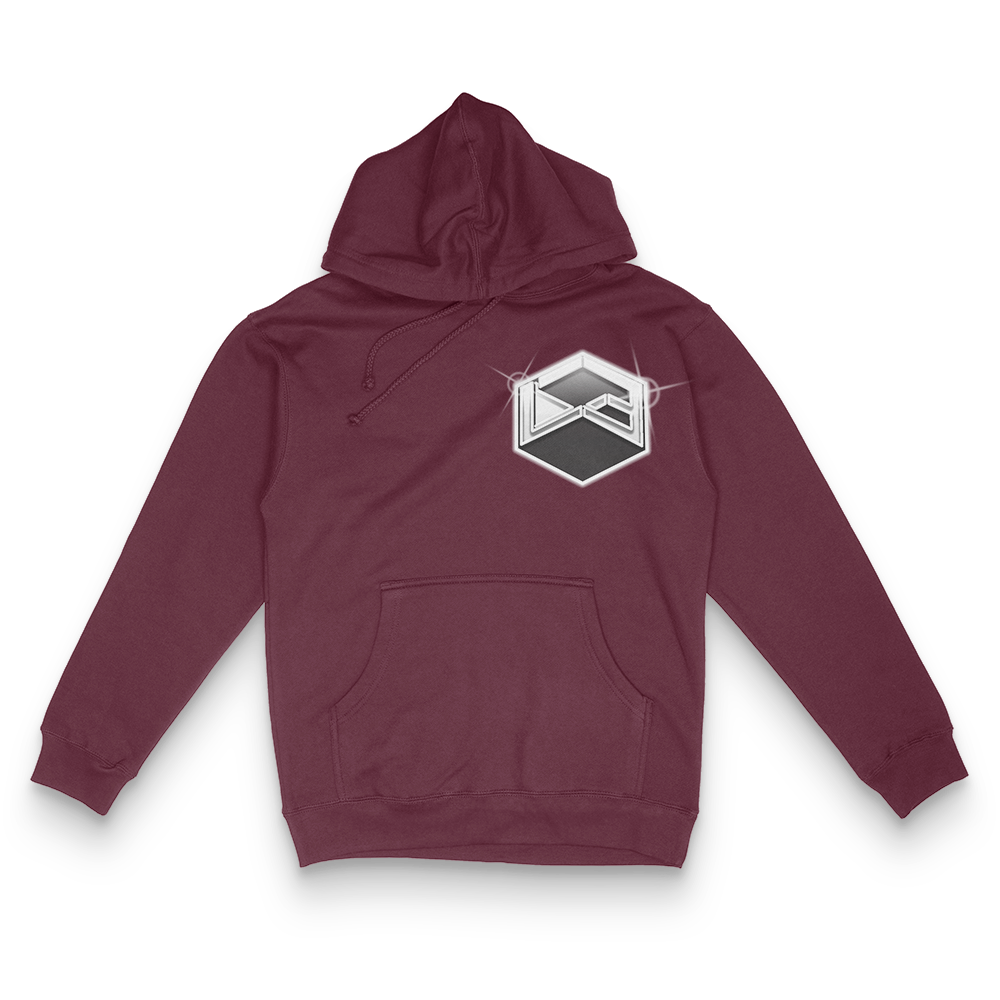 PRE-ORDER "CHROME" Heavyweight Pullover [MAROON]