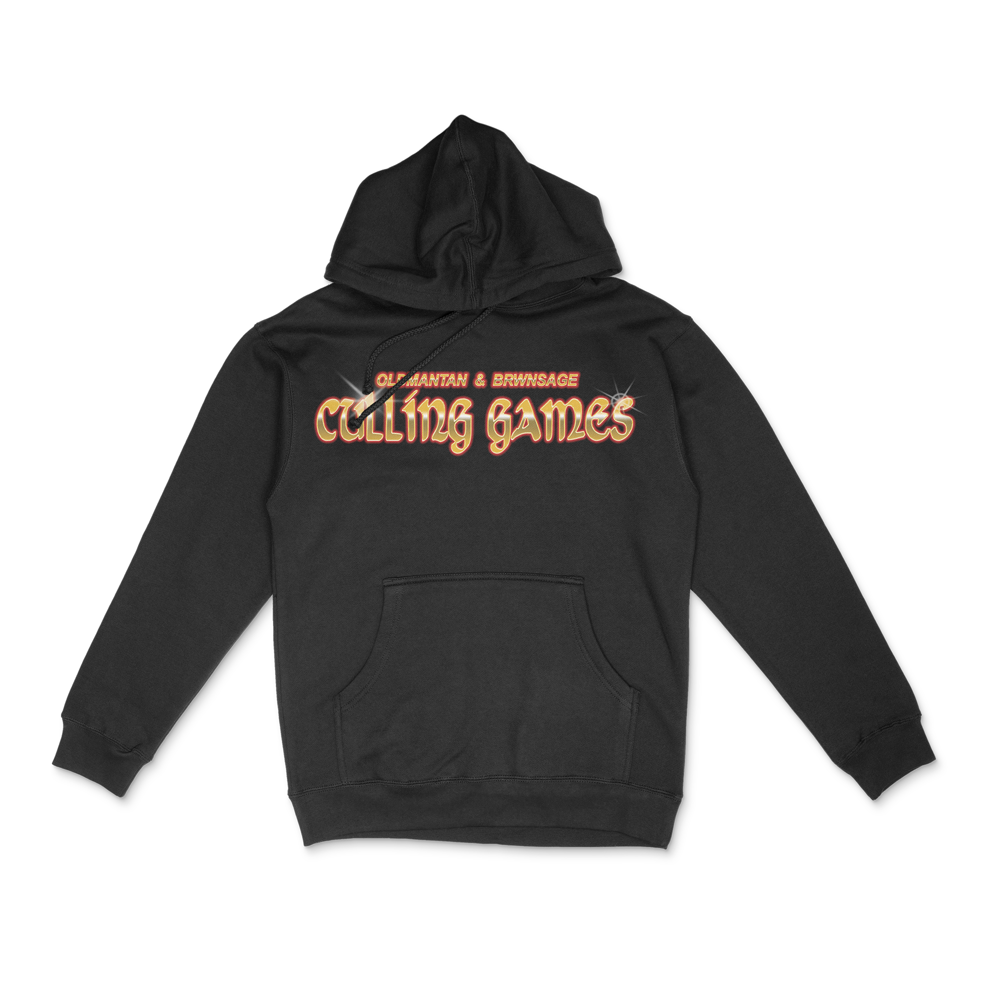 "CULLING GAMES" Heavyweight Pullover [BLACK]