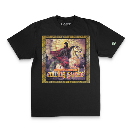 "CULLING GAMES" Heavyweight Tee [BLACK]