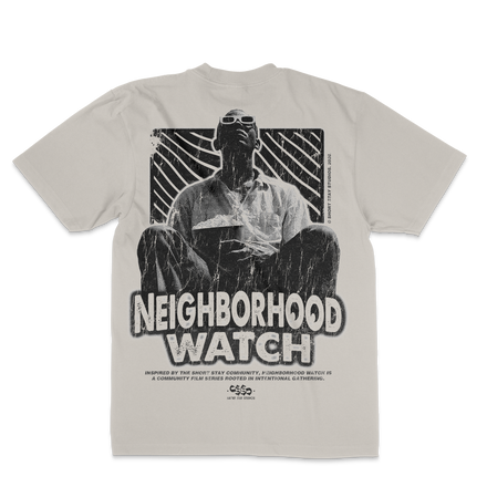 "Film is Better with Friends" Heavyweight Crop Tee [CREAM]