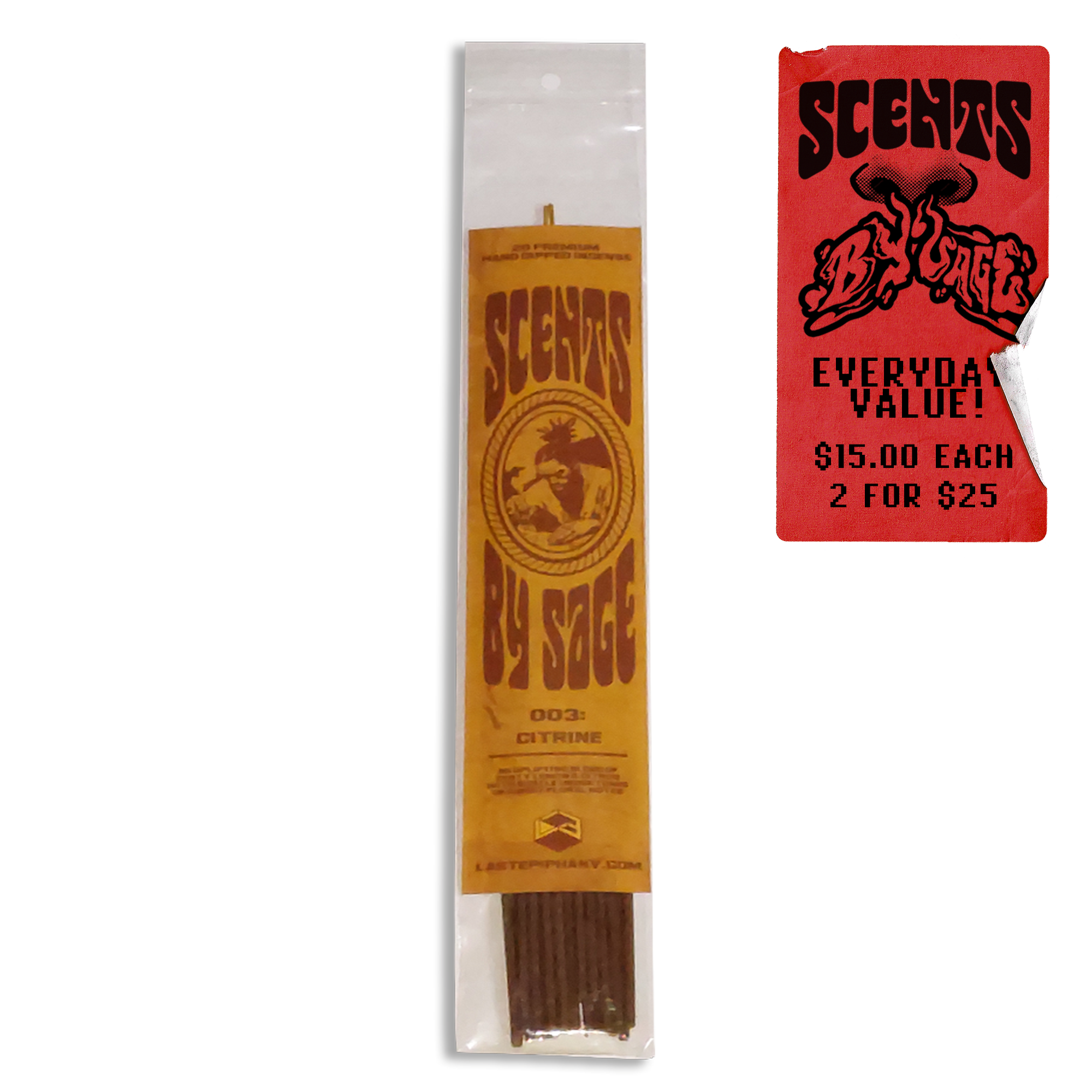 Sage's Signature Scents III: Citrine Incense