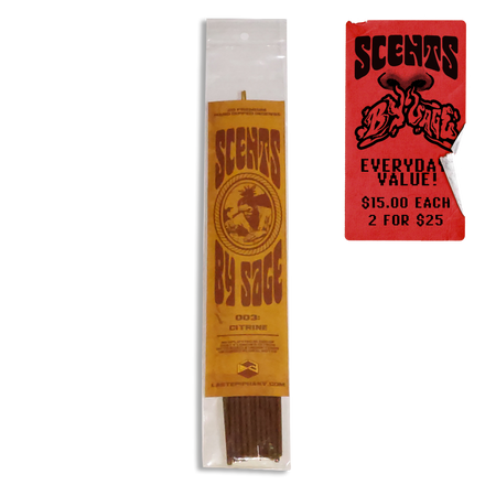 Sage's Signature Scents III: Citrine Incense