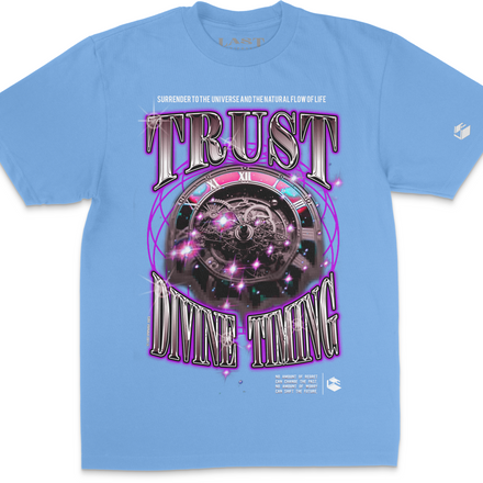 "TRUST" V2 Heavyweight Tee [Powder Blue]